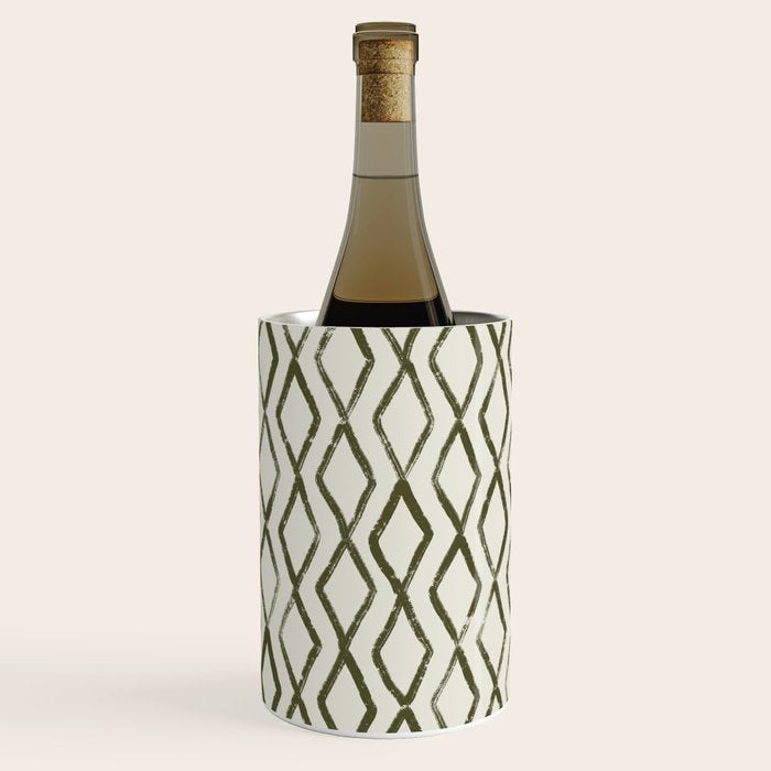 Simple Hand Drawn Pattern #6 Wine Chiller Gallery Image 2