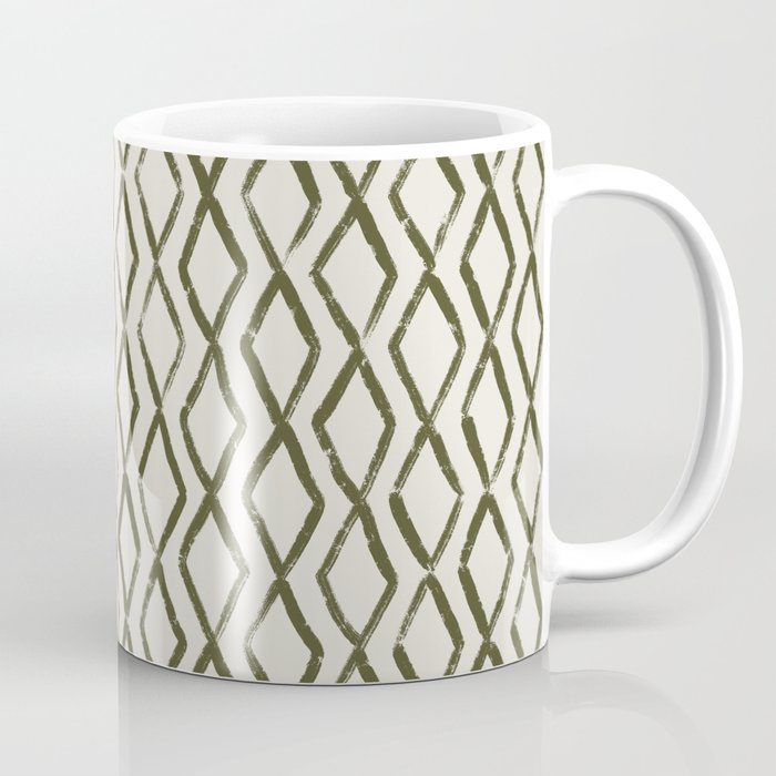 Simple Hand Drawn Pattern #6 Coffee Mug Gallery Image 1