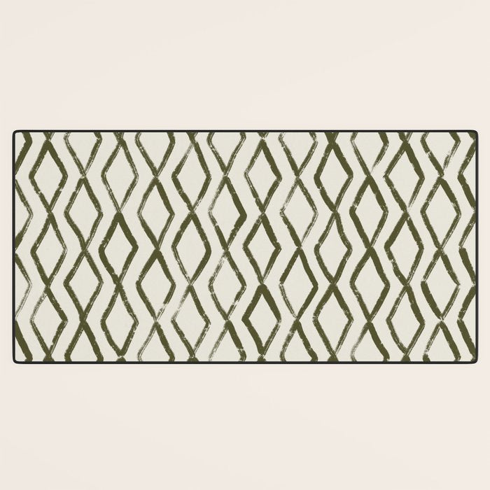 Simple Hand Drawn Pattern #6 Desk Mat Gallery Image 3