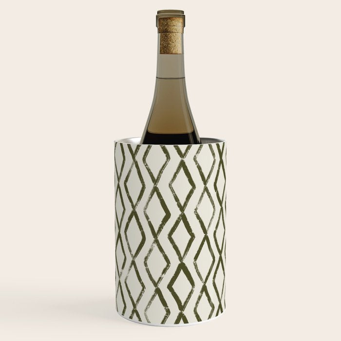 Simple Hand Drawn Pattern #6 Wine Chiller Gallery Image 1