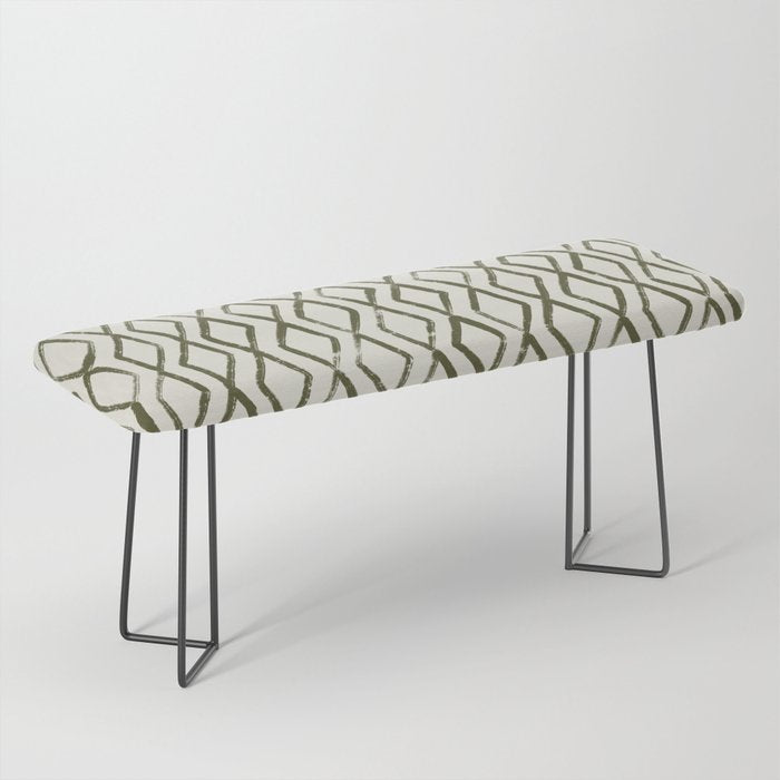 Simple Hand Drawn Pattern #6 Bench Gallery Image 1