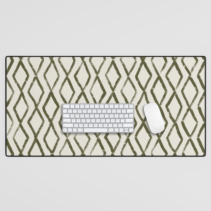 Simple Hand Drawn Pattern #6 Desk Mat Gallery Image 1