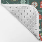 Seasons Greetings - Camping Christmas Bath Mat Gallery Image 2