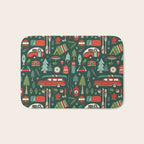 Seasons Greetings - Camping Christmas Bath Mat Gallery Image 1