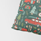 Seasons Greetings - Camping Christmas Pillow Sham Gallery Image 4