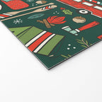 Seasons Greetings - Camping Christmas Welcome Mat Gallery Image 2