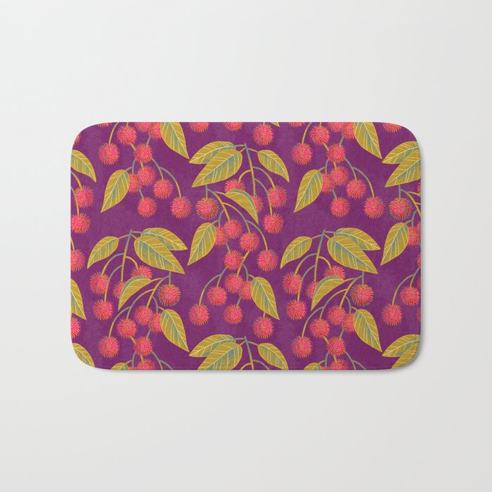 Rambutan Fruit Bath Mat Gallery Image 1