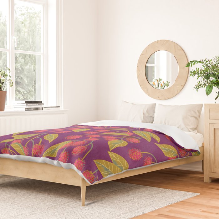 Rambutan Fruit Duvet Cover Gallery Image 2