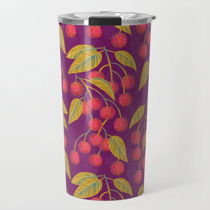 Rambutan Fruit Travel Mug Gallery Image 1