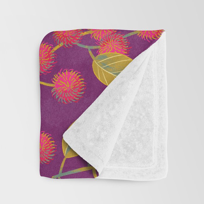 Rambutan Fruit Throw Blanket Gallery Image 3
