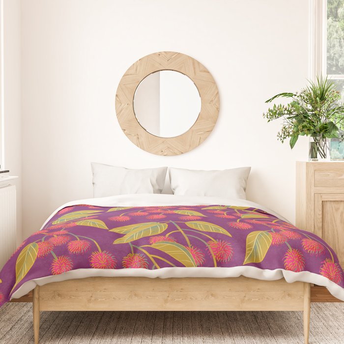 Rambutan Fruit Duvet Cover Gallery Image 3