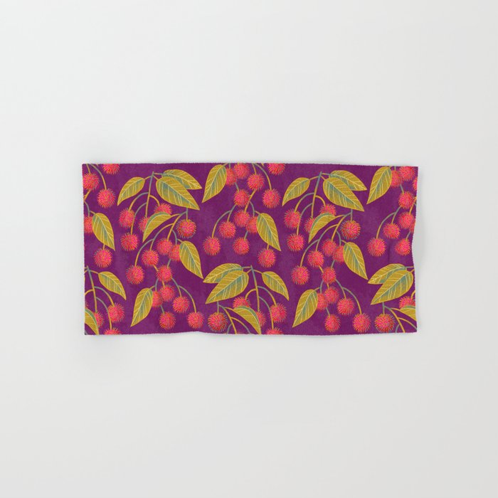Rambutan Fruit Bath Towel Gallery Image 1