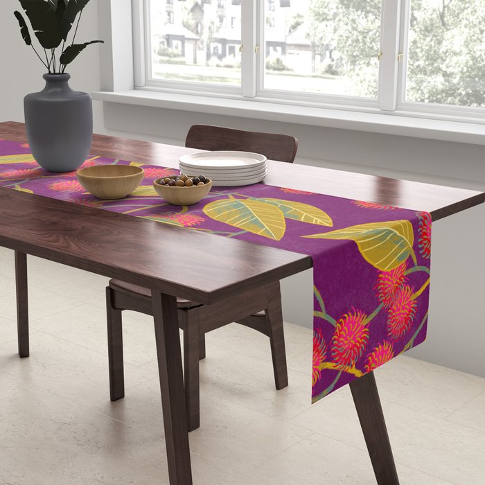 Rambutan Fruit Table Runner Gallery Image 2