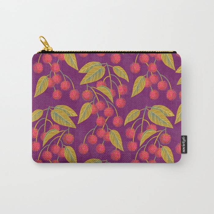 Rambutan Fruit Carry All Pouch Gallery Image 1