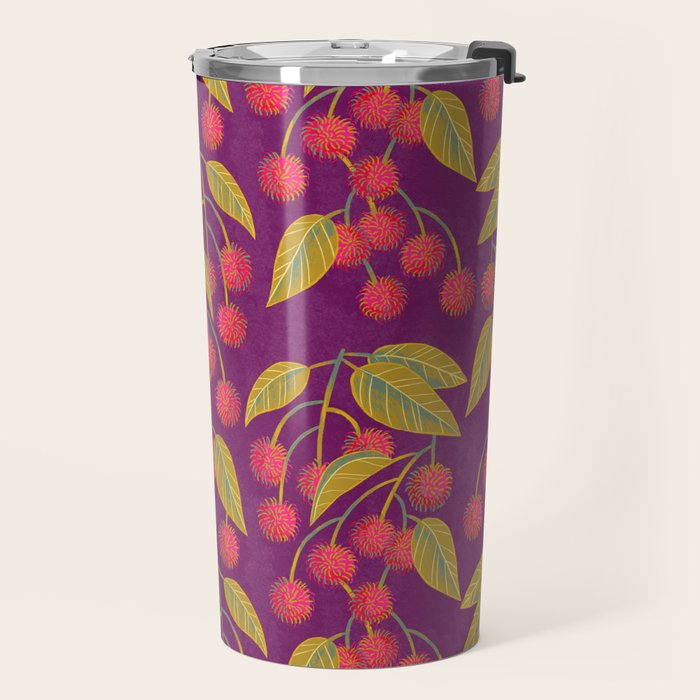 Rambutan Fruit Travel Mug Gallery Image 2
