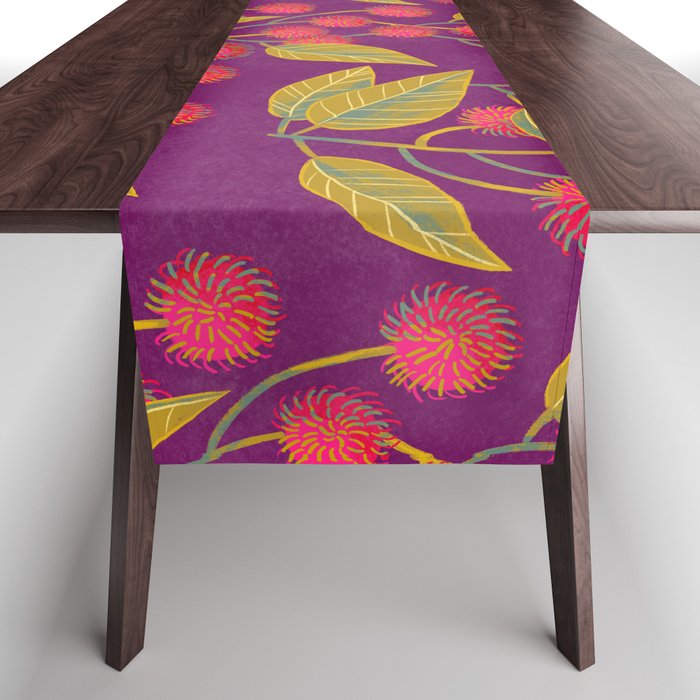 Rambutan Fruit Table Runner Gallery Image 1