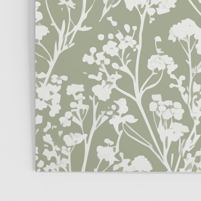 Sage Bloom in Floral Poster Gallery Image 3