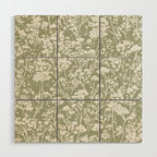 Sage Bloom in Floral Wood Wall Art Gallery Image 1