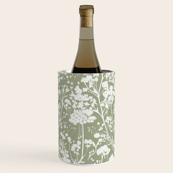 Sage Bloom in Floral Wine Chiller Gallery Image 2