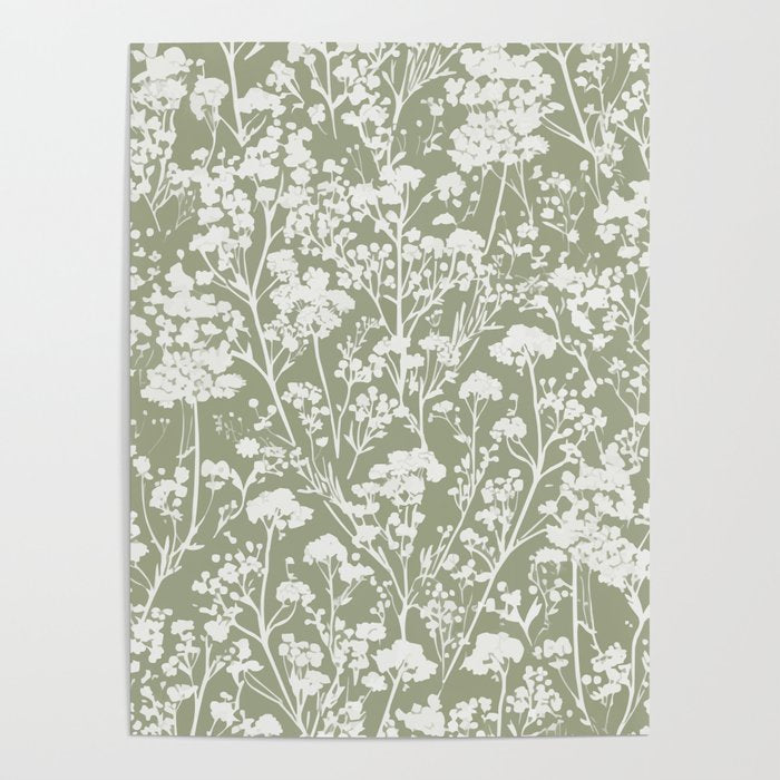 Sage Bloom in Floral Poster Gallery Image 4