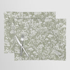 Sage Bloom in Floral Placemat Gallery Image 1