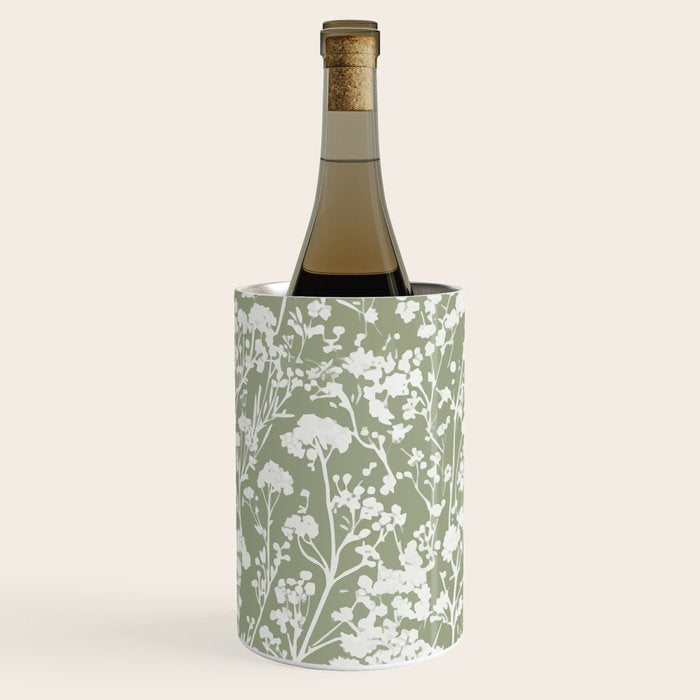 Sage Bloom in Floral Wine Chiller Gallery Image 3