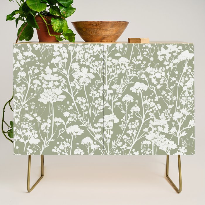 Sage Bloom in Floral Credenza Gallery Image 1