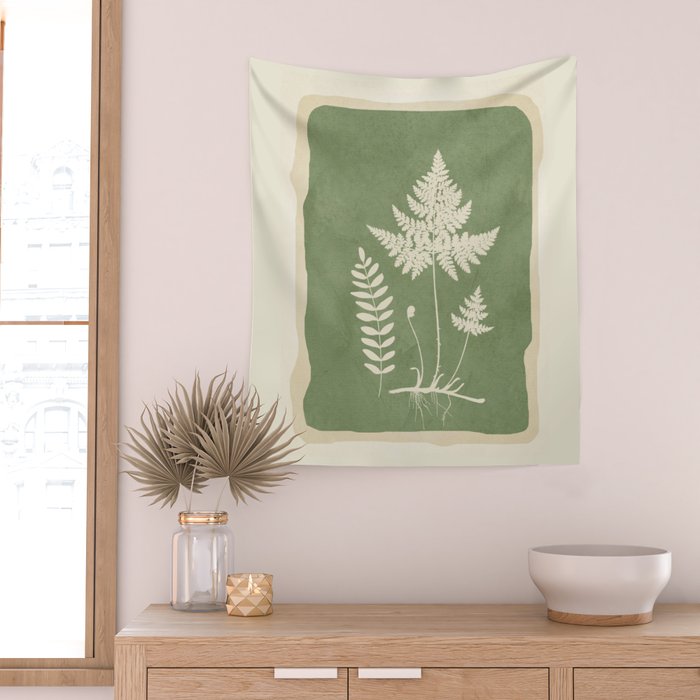 Leaf Design 16 Wall Tapestry Gallery Image 2