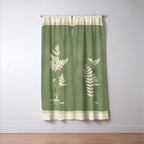 Leaf Design 16 Window Curtain Gallery Image 3