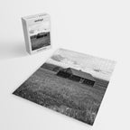 Mormon Row in Black-and-White Jigsaw Puzzle Gallery Image 2