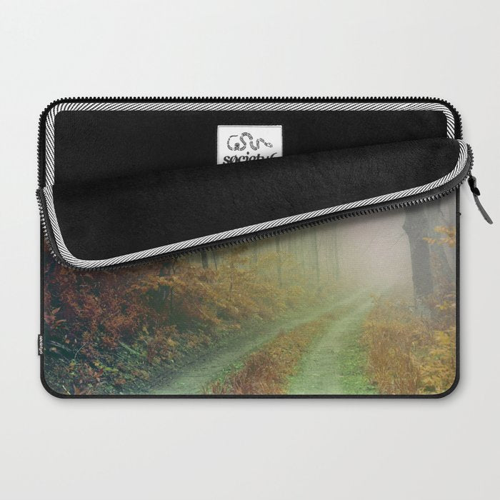 Autumn Road Laptop Sleeve Gallery Image 2