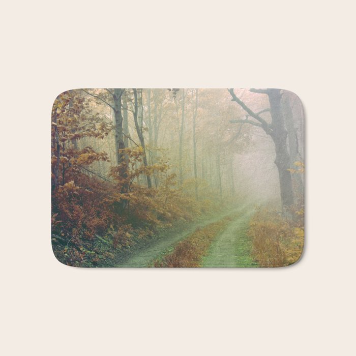 Autumn Road Bath Mat Gallery Image 1