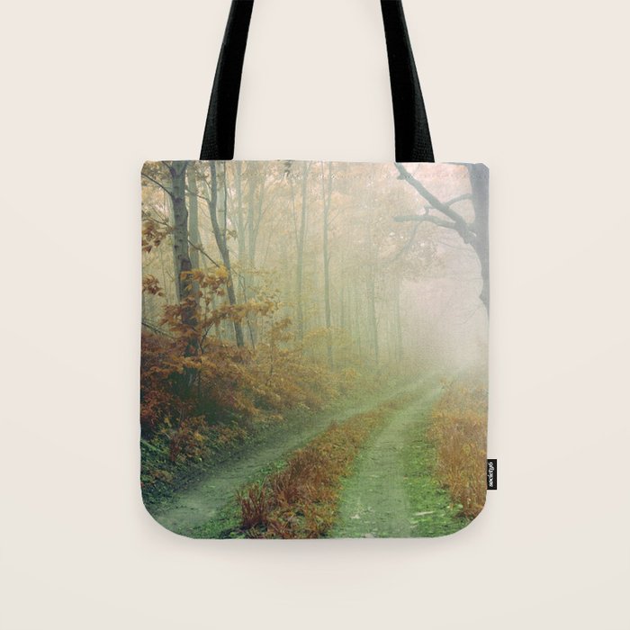 Autumn Road Tote Bag Gallery Image 1