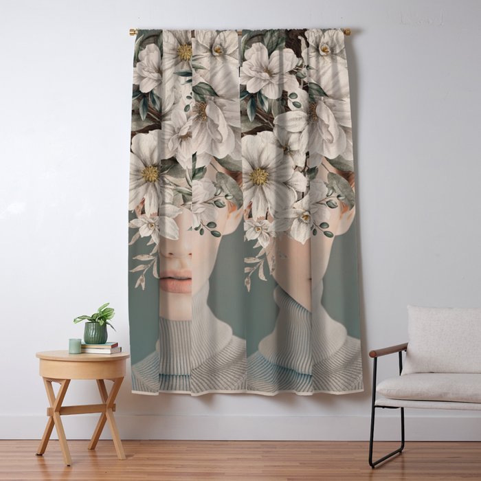 blooming 24 Window Curtain Gallery Image 1