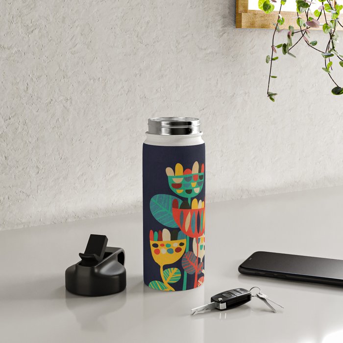 Wild Flowers Water Bottle Gallery Image 5