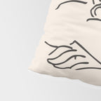 Henri Matisse 'La Femme' Female Nude Figurative Line Art Pillow Sham Gallery Image 4