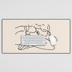 Henri Matisse 'La Femme' Female Nude Figurative Line Art Desk Mat Gallery Image 1