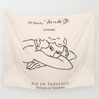 Henri Matisse 'La Femme' Female Nude Figurative Line Art Wall Tapestry Gallery Image 4
