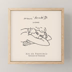 Henri Matisse 'La Femme' Female Nude Figurative Line Art Mini Art Print Gallery Image 1