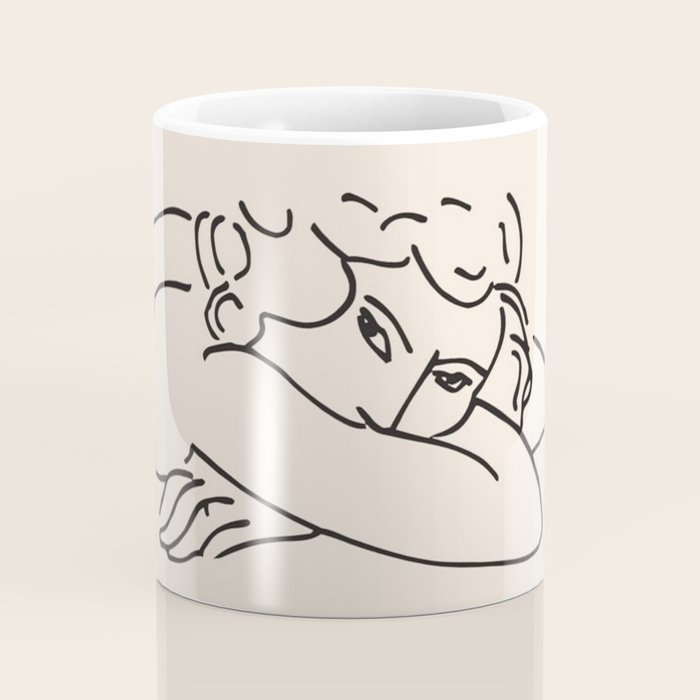 Henri Matisse 'La Femme' Female Nude Figurative Line Art Coffee Mug Gallery Image 4