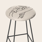 Henri Matisse 'La Femme' Female Nude Figurative Line Art Stool Gallery Image 2