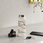 Henri Matisse 'La Femme' Female Nude Figurative Line Art Water Bottle Gallery Image 4
