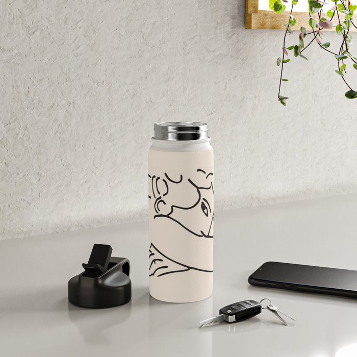 Henri Matisse 'La Femme' Female Nude Figurative Line Art Water Bottle Gallery Image 4