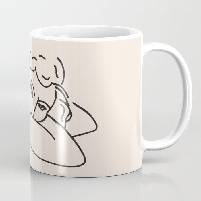 Henri Matisse 'La Femme' Female Nude Figurative Line Art Coffee Mug Gallery Image 1