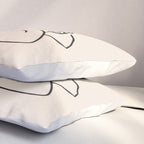Henri Matisse 'La Femme' Female Nude Figurative Line Art Pillow Sham Gallery Image 3