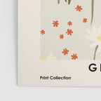 Flower market, Gdansk, Botanical Vintage art Poster Gallery Image 3