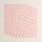 Check VII - Pink Twist â Checkerboard Print Wrapping Paper Gallery Image 3