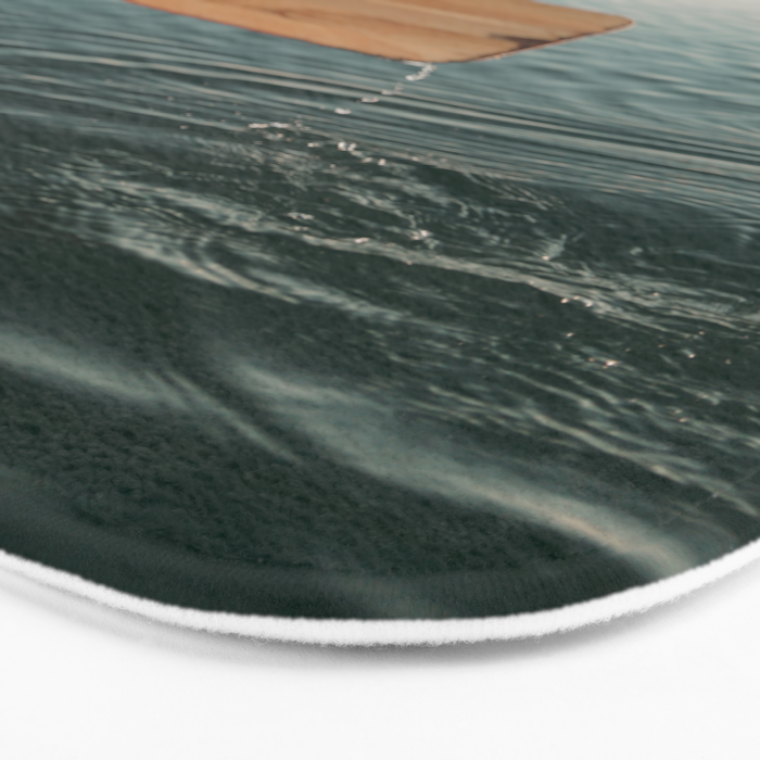 Sunrise Canoe #3 Bath Mat Gallery Image 3