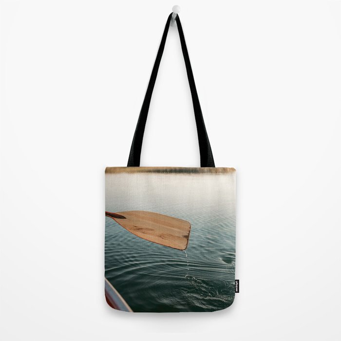 Sunrise Canoe #3 Tote Bag Gallery Image 2