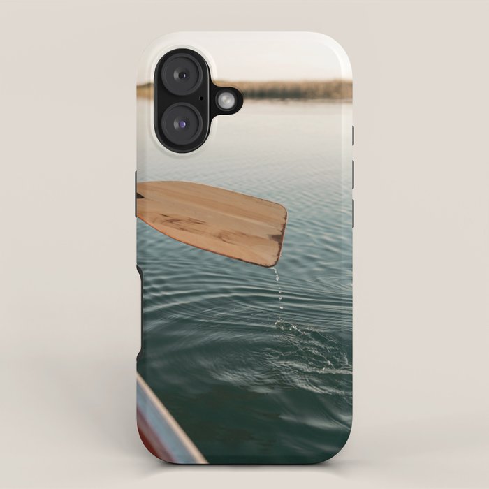 Sunrise Canoe #3 iPhone Case Gallery Image 1